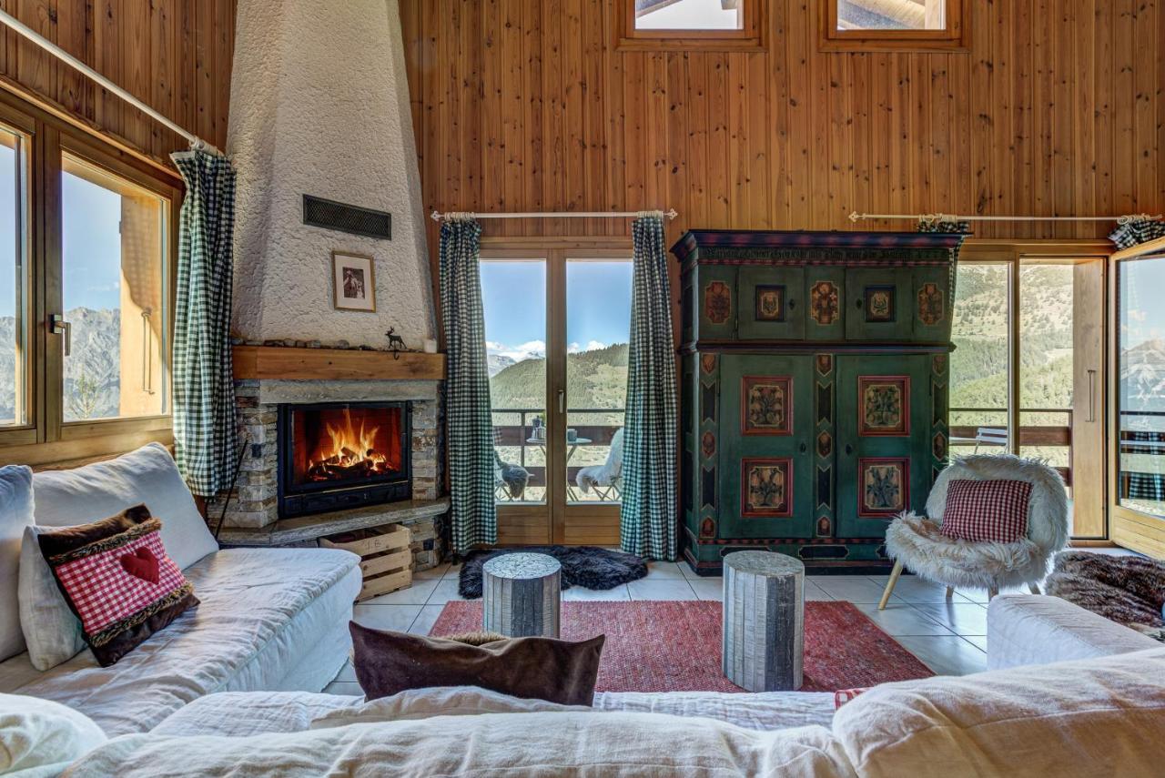Chalet L'Ange La Tzoumaz Esterno foto