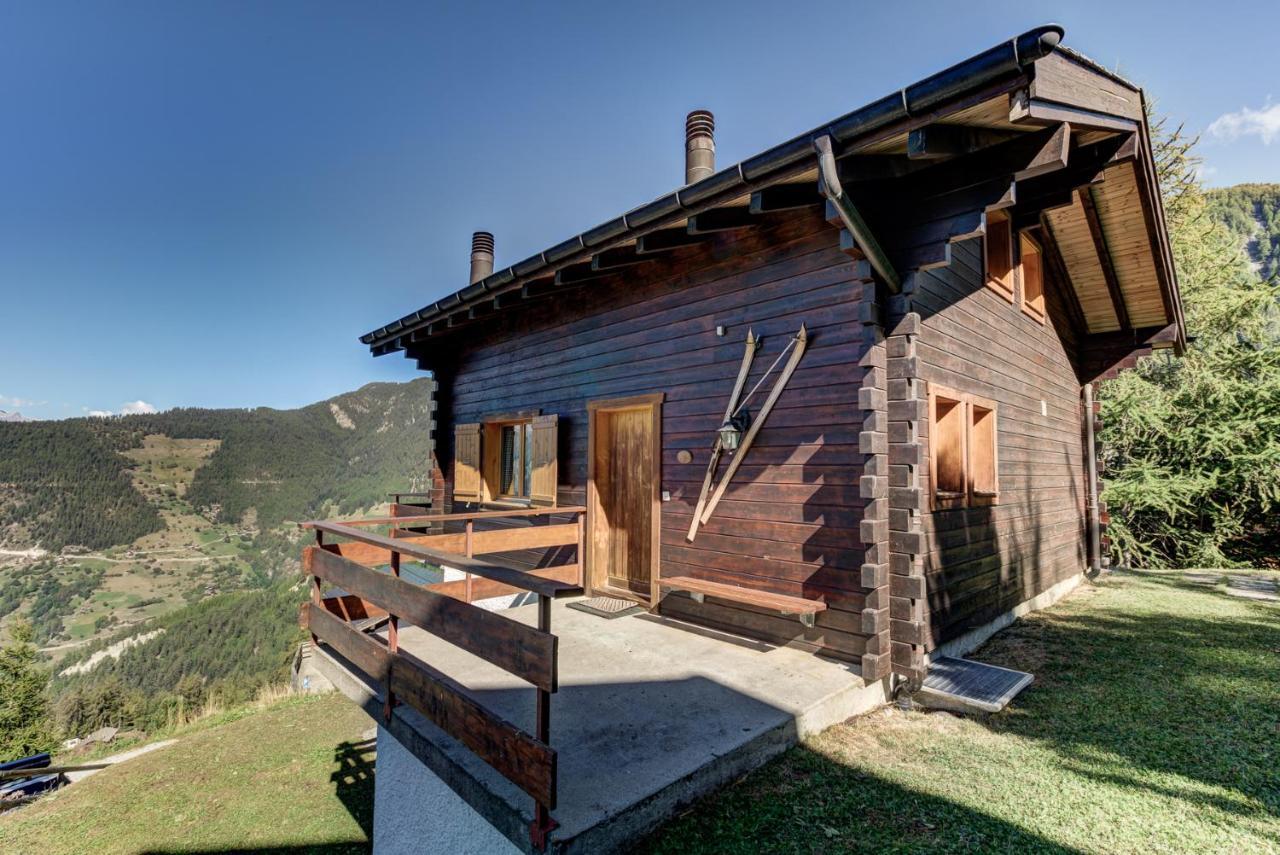 Chalet L'Ange La Tzoumaz Esterno foto