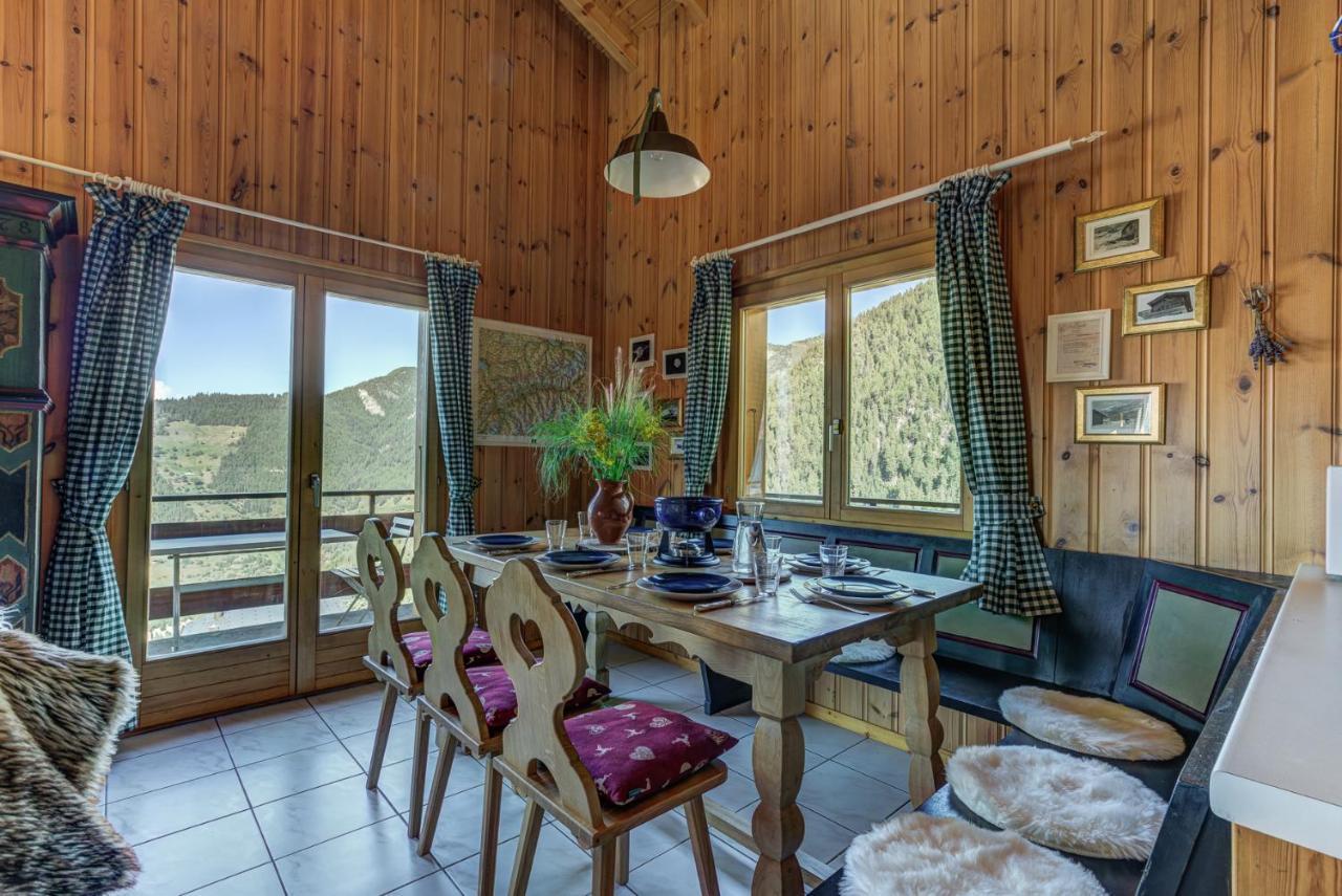 Chalet L'Ange La Tzoumaz Esterno foto